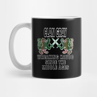 Gray Scottish Tan Scotland Family Clan Mug